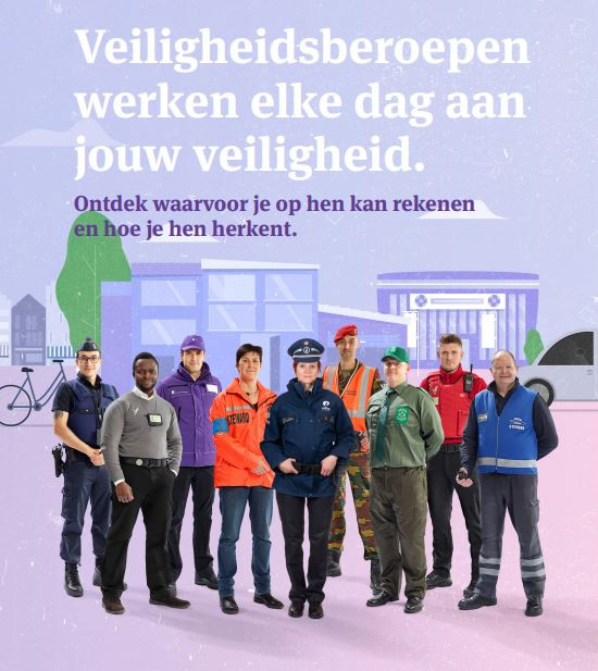 Veiligheidsberoepen werken elke dag aan jouw veiligheid